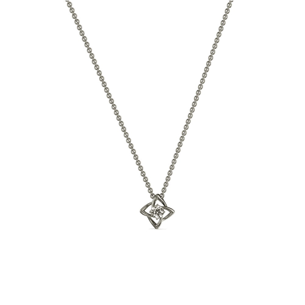 Rahat Solitaire Lab Grown Diamond Necklace