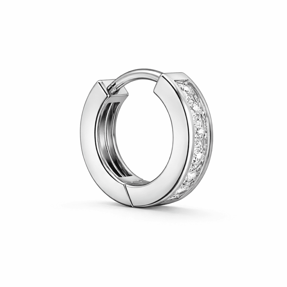 Vihan Lab Grown Diamond Men's Hoop